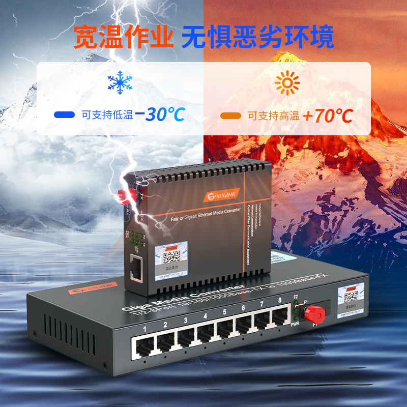 FC千兆1光8电+1光1电