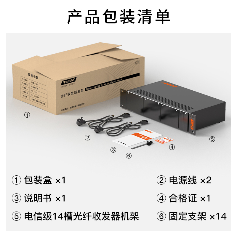 HTB-14AC/D 电信级 14槽收发器机架