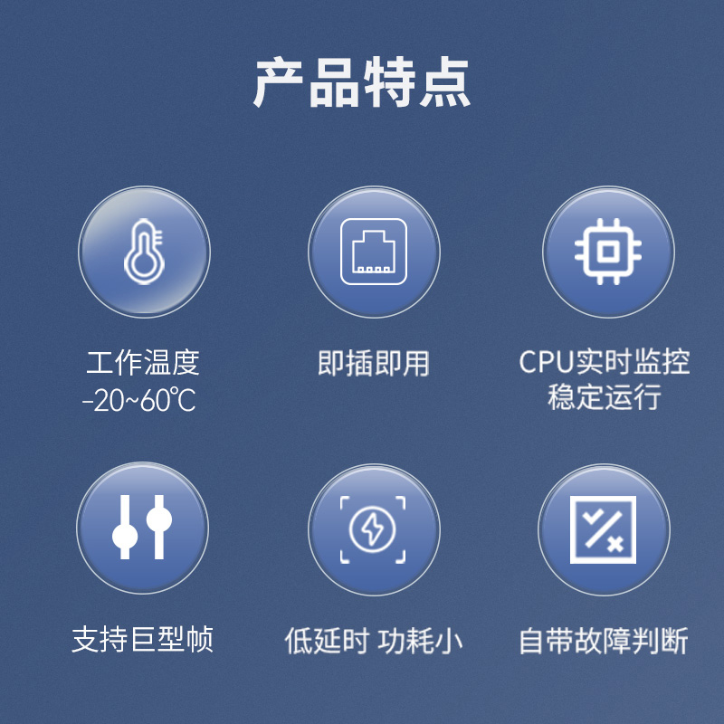 1路双向RS485+4路百兆网光端机 SC单纤