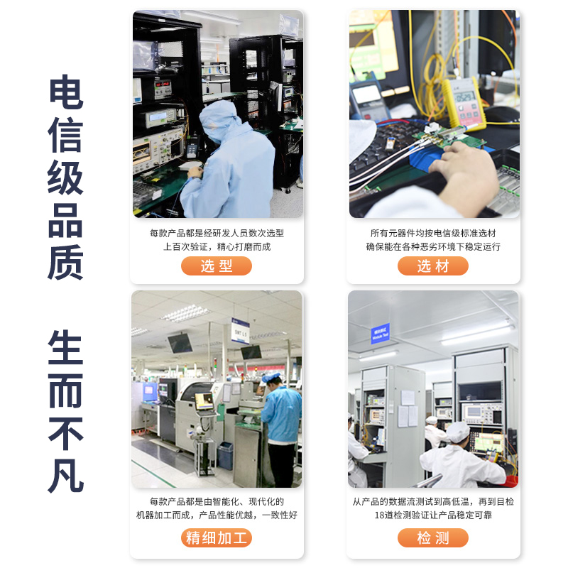 综合多业务光端机 8E1+4-32路电话+4路百兆隔离网
